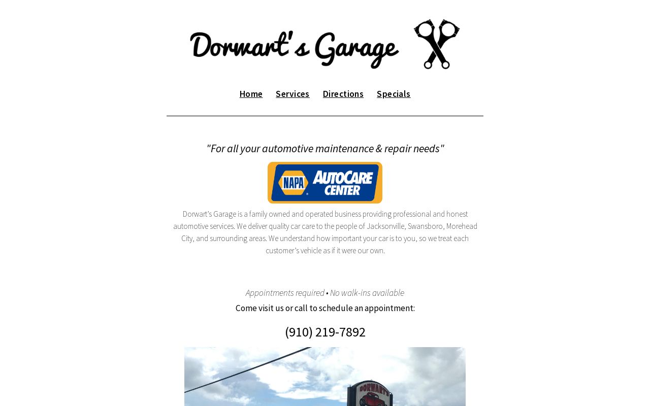 Dorwart�s Garage