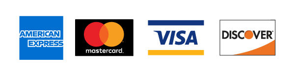 Credit card acceptance logos